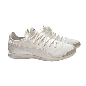 Puma King Pro It Soccer Sneakers Men Size 6 White Athletic Shoes 105669-02
